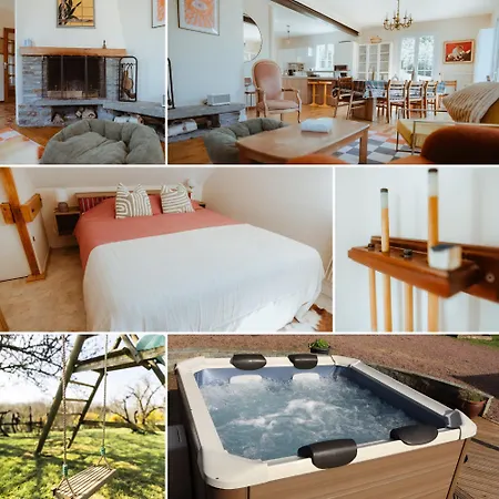 Villa Villanonna, Jacuzzi, Billards, Pétanque, Ping-pong, 12 Couchages, Terrasse Plein Soleil - Larès Saint Remy sur Orne
